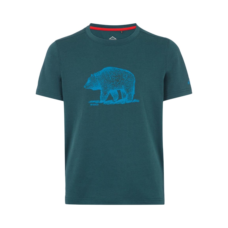 McKINLEY 源自欧洲 2020新款 Zorra jrs 男童运动休闲短袖T恤 308674-902911