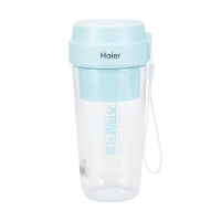 海尔(Haier)榨汁杯电动便携式无线迷你小型多功能宝宝辅食机料理机炸水果HBL-LD04A蓝色