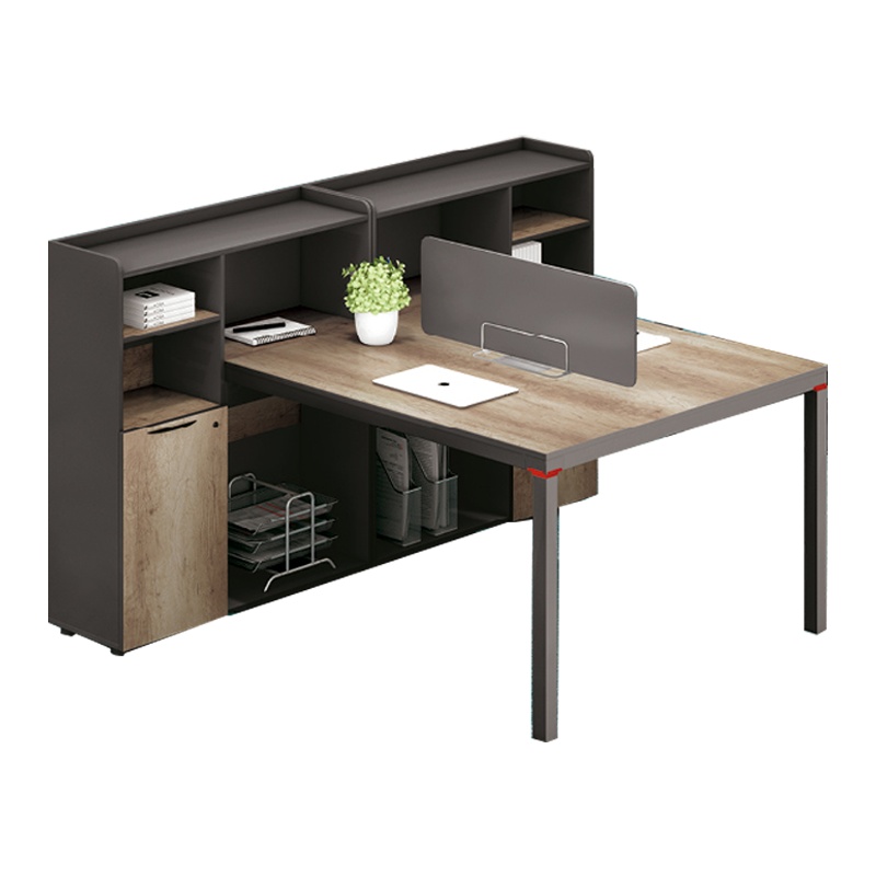 钜晟 办公桌1.5米双人位板式职员桌JS-B1520