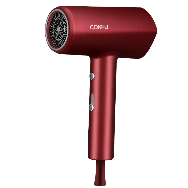 康夫(CONFU)电吹风机 KF-3134负离子护发家用大功率降噪设计颜值控发型师专用魅力红色风筒冷热风恒温速干护发