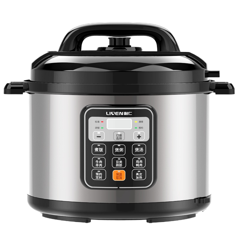利仁（Liven)电压力锅高压锅多功能家用商用12L大容量电压力煲可预约电饭锅电饭煲电炖锅西施压力煲YG-D1207