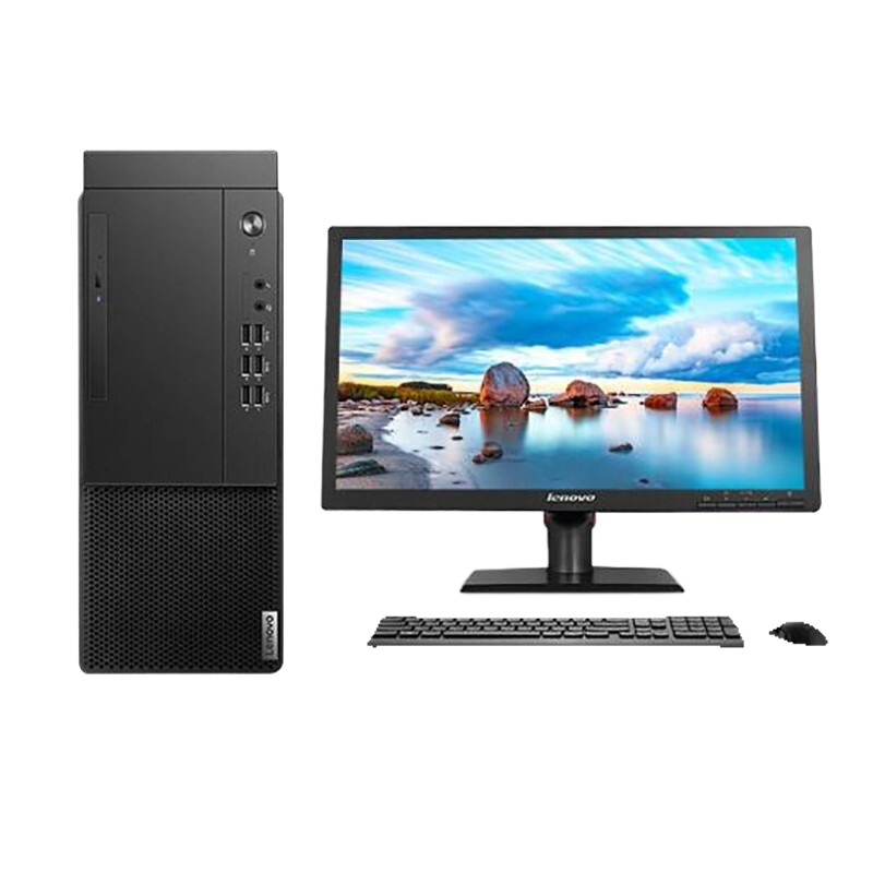 联想(Lenovo)启天M430台式电脑21.5( I5-9500/ 16G /1T+128GSSD) GD