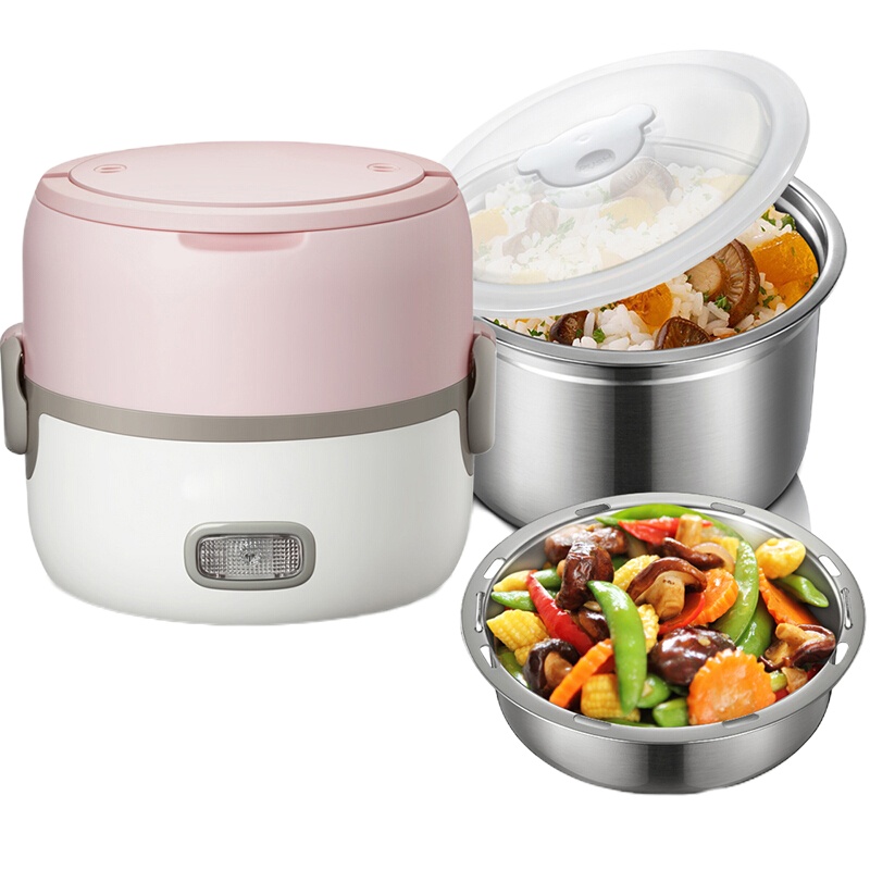 SCP 1.2L电热饭盒 SCP-14066 不锈钢内胆创意饭盒(台)