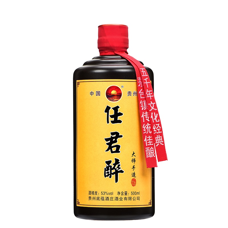 任君醉白酒53度500mlX6瓶酱香经典纯粮食白酒整箱特价