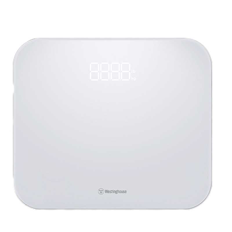 西屋(WESTINGHOUSE)体重秤T1 电子秤健康秤白色 运动指导精致美观