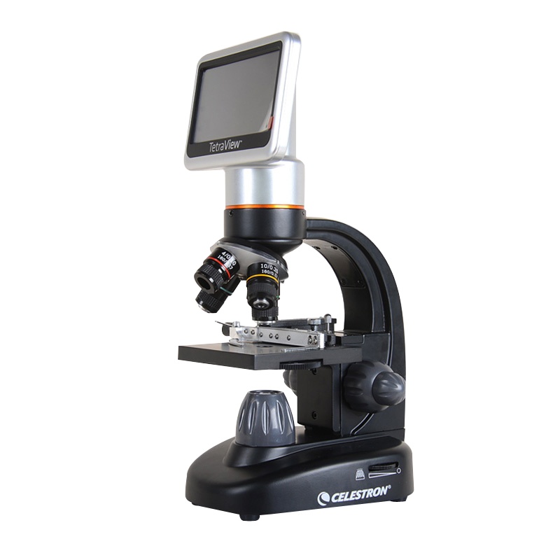 星特朗(Celestron)显微镜高倍1600倍学生教学教具专业高清生物检测便携光学数码实验室套装普通望远镜