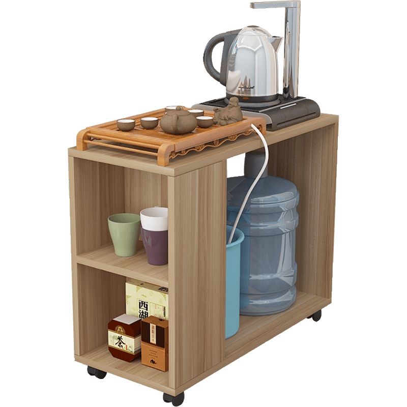 简易茶桌可移动小茶几茶台边几符象沙发边柜家用喝茶桌子功夫茶几带轮