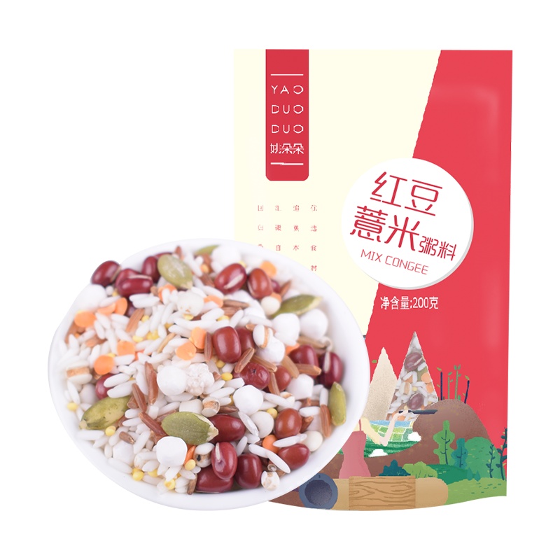 姚朵朵红豆薏米粥料200g*1袋