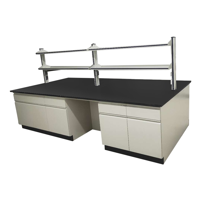 汉诺鑫威钢木实验台全钢边台化验室操作台实验桌操作桌化学实验室工作台[工厂现做 7天内发货]