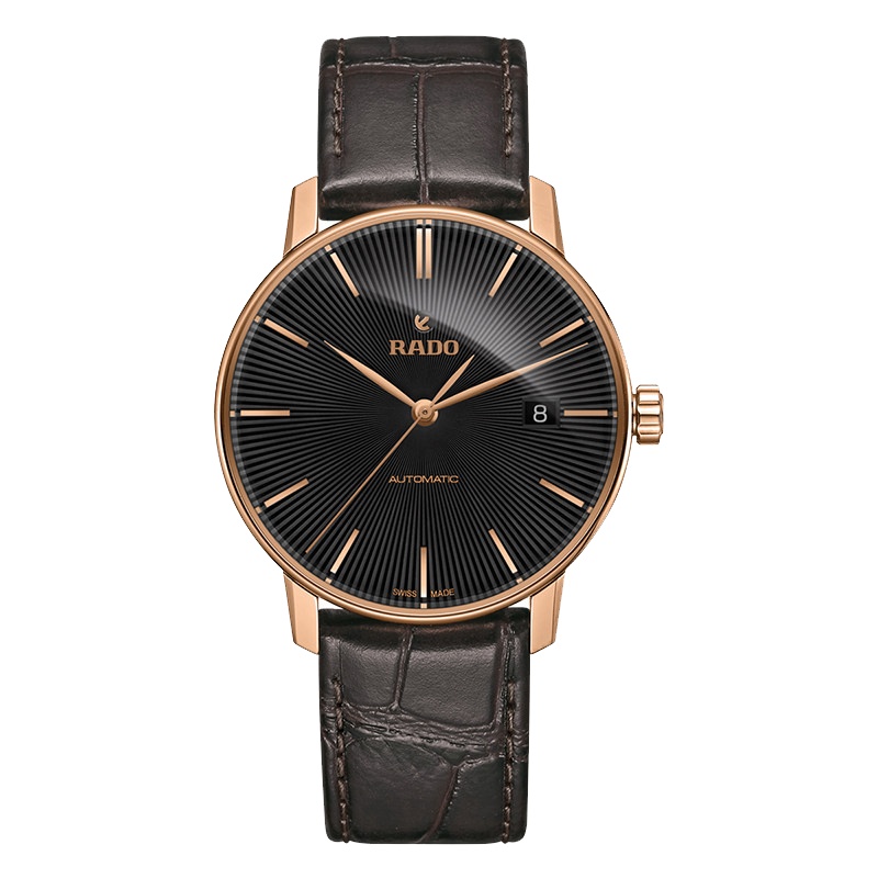 雷达(RADO)瑞士手表晶萃系列时尚休闲简约商务自动机械男士手表R22861165