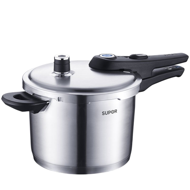苏泊尔(SUPOR)蓝眼不锈钢压力锅YW24L1