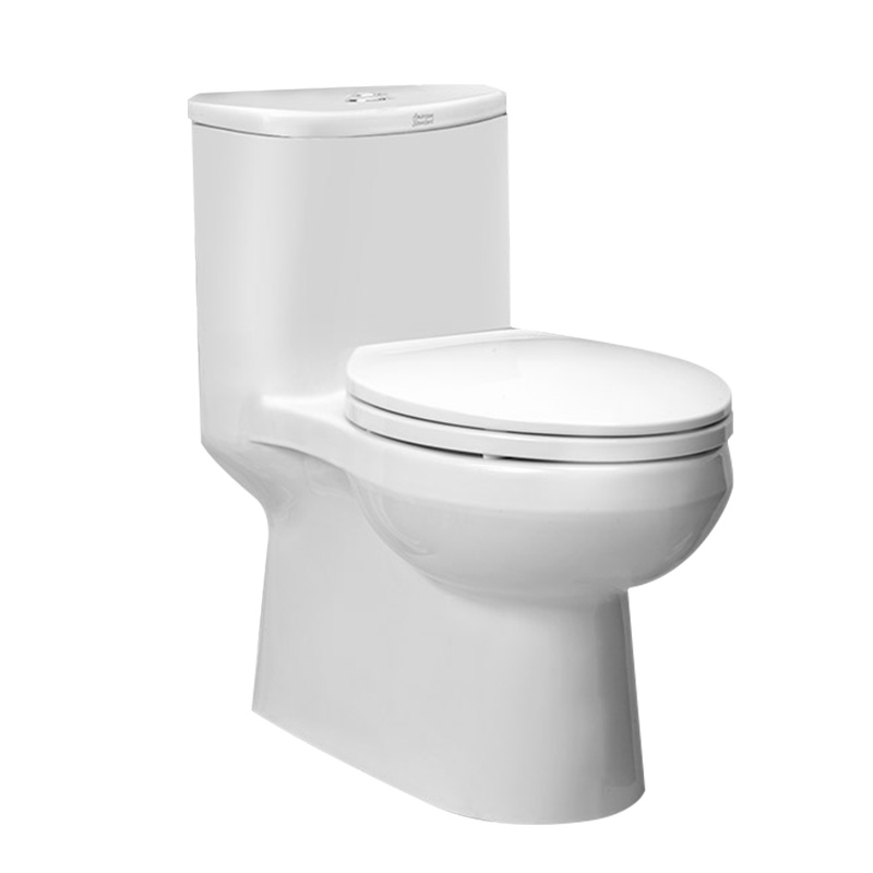 美标马桶凯德喷射虹吸式抽水家用智能马桶盖板1836+明韵银色款