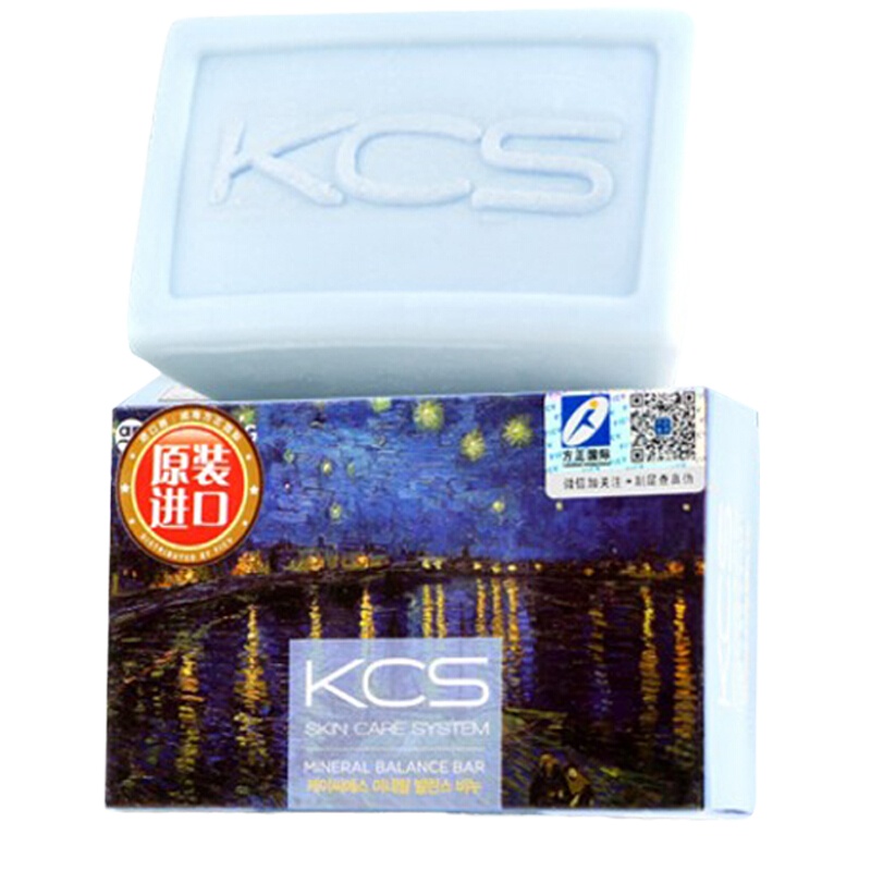 韩国进口爱敬香皂滋润保湿男女通用 可希丝名画香皂(清爽型) 2盒