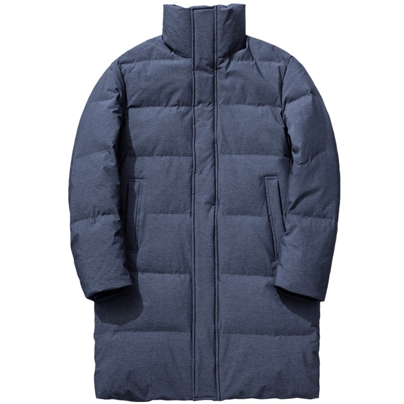 千纸鹤男装2019冬季新款商务休闲中长款保暖羽绒服外套男60262