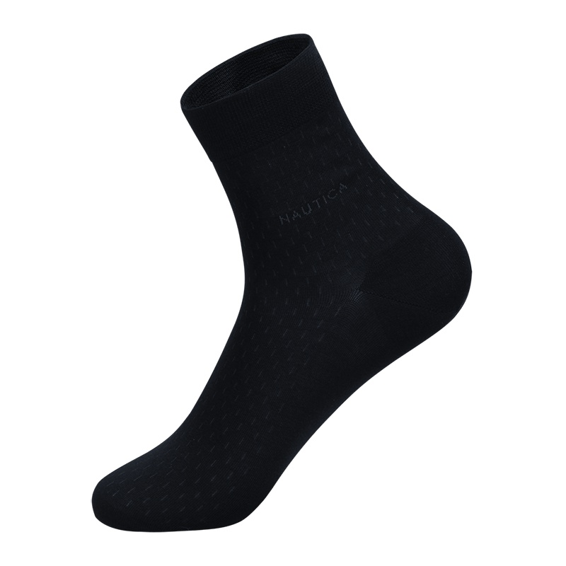 Nautica/诺帝卡男士春夏新款绅士中筒袜