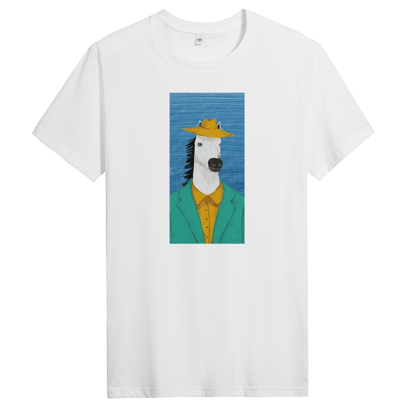 纯棉短袖T恤男纯色圆领宽松体恤夏季男士纯色衣服潮 DT10286