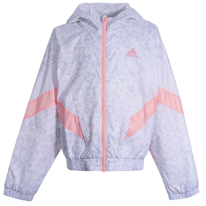 Adidas/阿迪达斯正品2020新款大童运动休闲夹克外套 GG3690