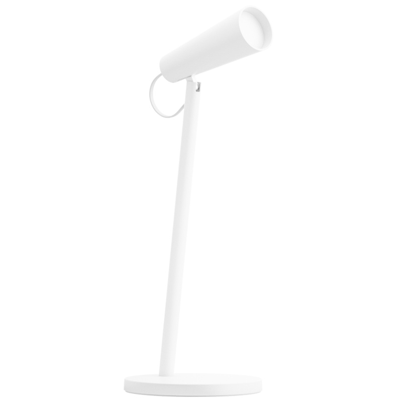 小米可充电式LED台灯 智能灯 米家卧室家用轻巧便携无线超长续航学生书桌折叠护眼读书写字台灯简约床头灯阅读工作 白色
