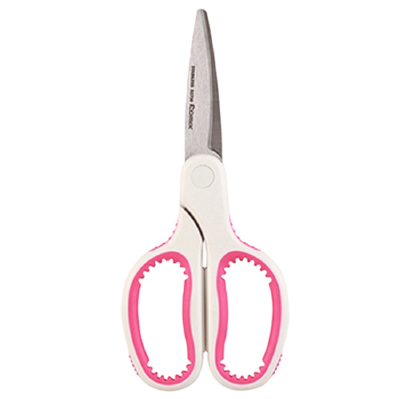 齐心(COMIX)B2736 中号舒适耐用省力剪刀 170mm12页 颜色随机 单把装宁选