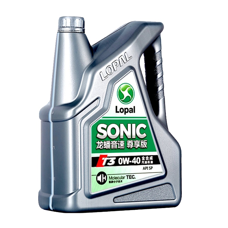 [新品]龙蟠音速T3 0W-40全合成机油SP/GF-6A汽车发动机润滑油4L国六新品四季通用
