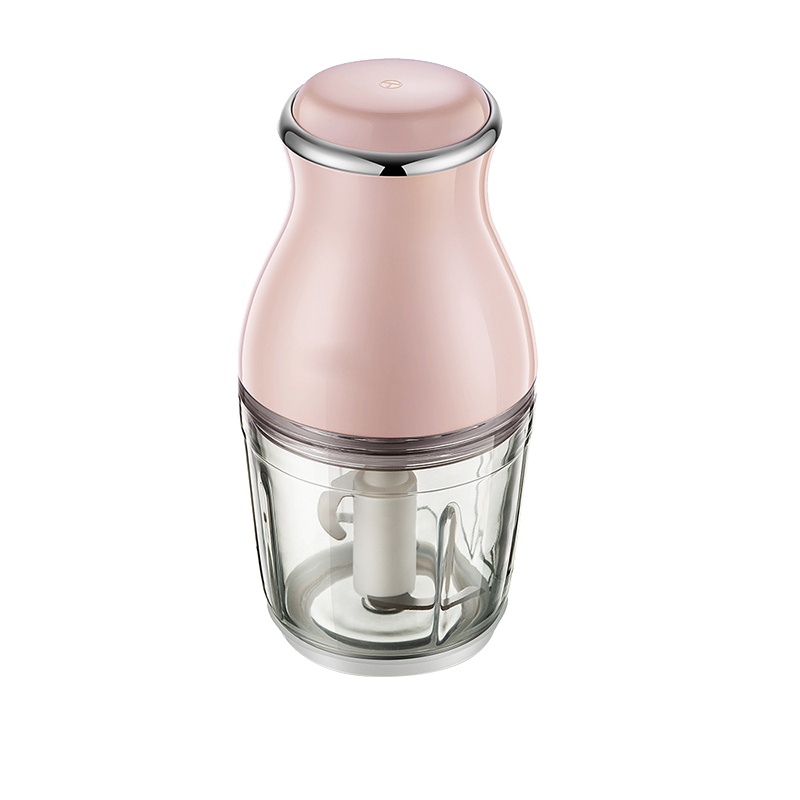 苏宁极物 辅食切碎机 QSJ-B02U2 迷你绞肉机电动家用多功能料理机 粉色款(单位:台)