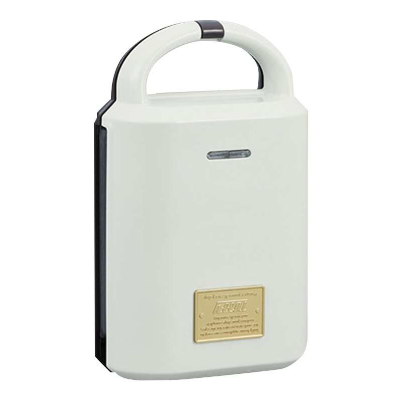 Toffy 日本家用三明治机 K-HS2 家用早餐机双面加热吐司机 华夫饼电饼档烤面包机 全自动轻食机 浅白绿(高配版)