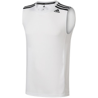 adidas阿迪达斯男子无袖篮球训练运动服S87241 L S87241白