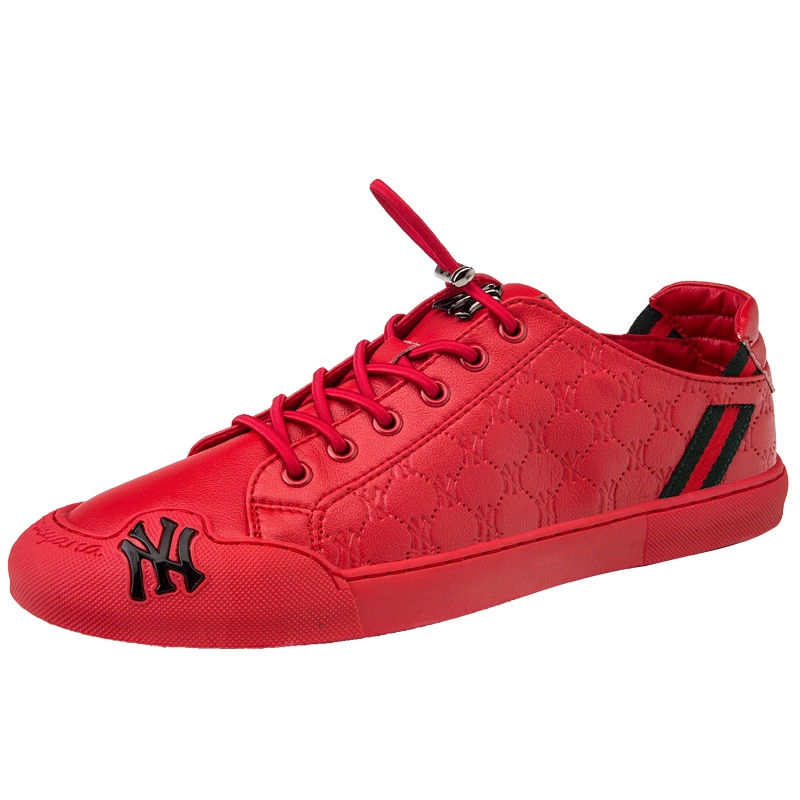 公牛世家(G.N.Shi Jia)男士休闲鞋韩版时尚潮男板鞋学生小白鞋透气舒适男鞋子GNHC19023