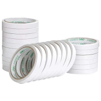 得力棉纸双面胶带(12mm*10y*80um*24pcs) 30401