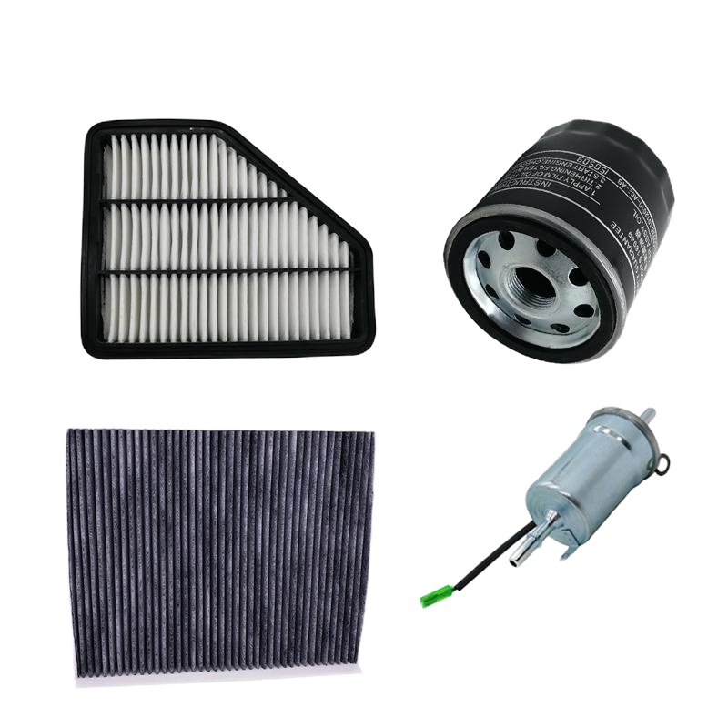 适用适配14 15 16 17 18款长安CS75 1.8T2.0空气滤芯空调机油汽油三滤 空气滤+空调滤+机油滤+汽油