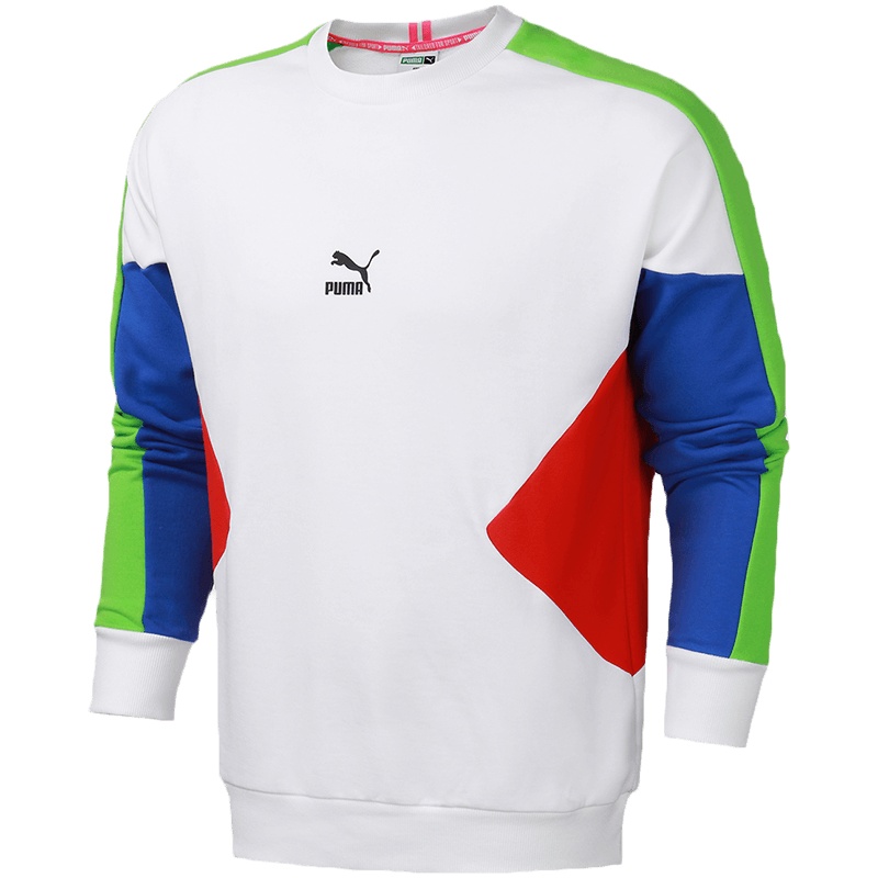 PUMA彪马男装李现同款运动服休闲针织圆领卫衣597328.