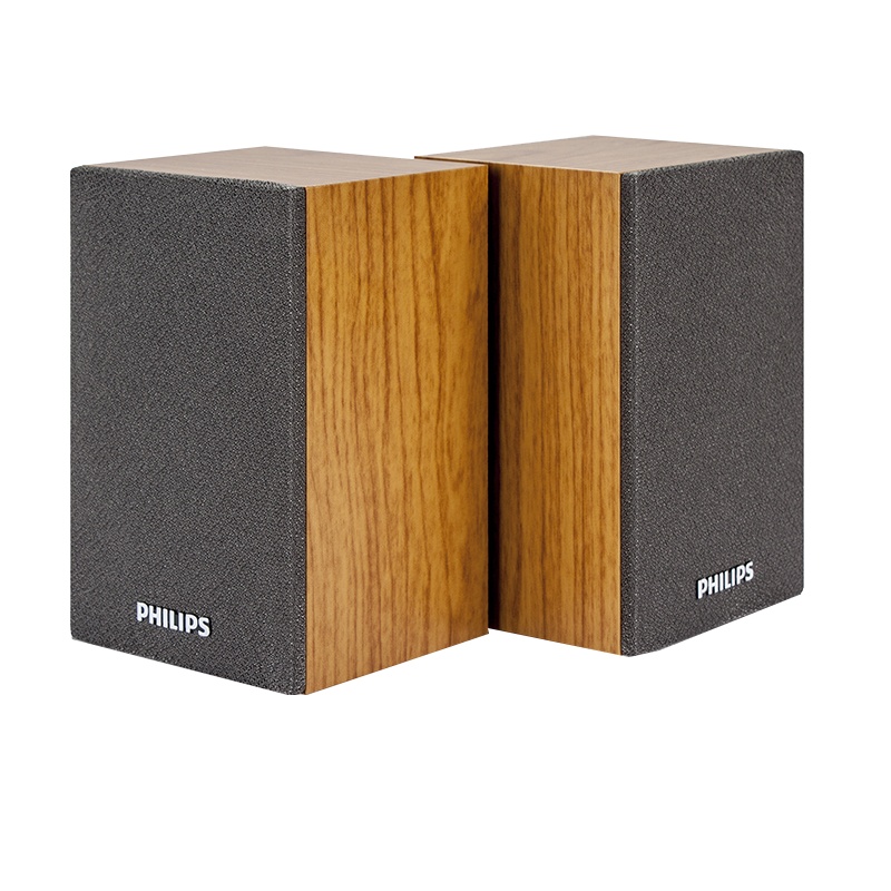 飞利浦SPA20电脑音箱笔记本迷你家用音响台式机小音箱USB接口影响喇叭小型笔记本电脑音响小音箱 有线