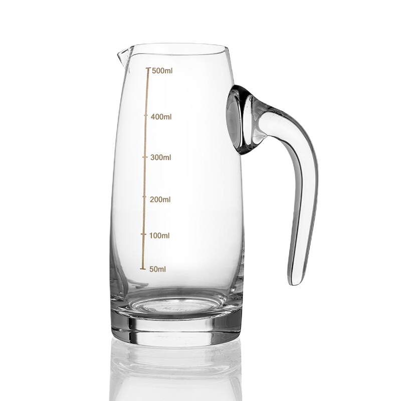 萃姿尔(TRESOR)分酒器分酒壶 公道杯带刻度量 直款500ml（10个起订）