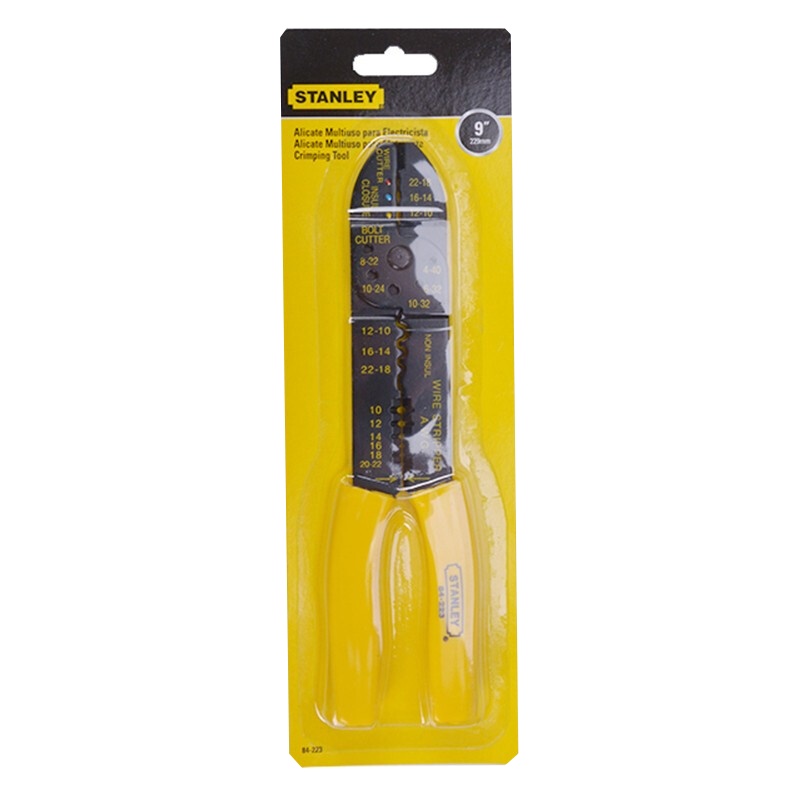 史丹利 84-223-22 剥线压接钳 单位(件)