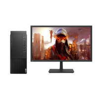 联想启天M435台式机套机(i5-10500/16G/256G+1T/独显/光驱/23.8'LED/罗技C270摄像头)