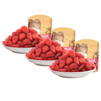 三只松鼠 草莓干106g*3