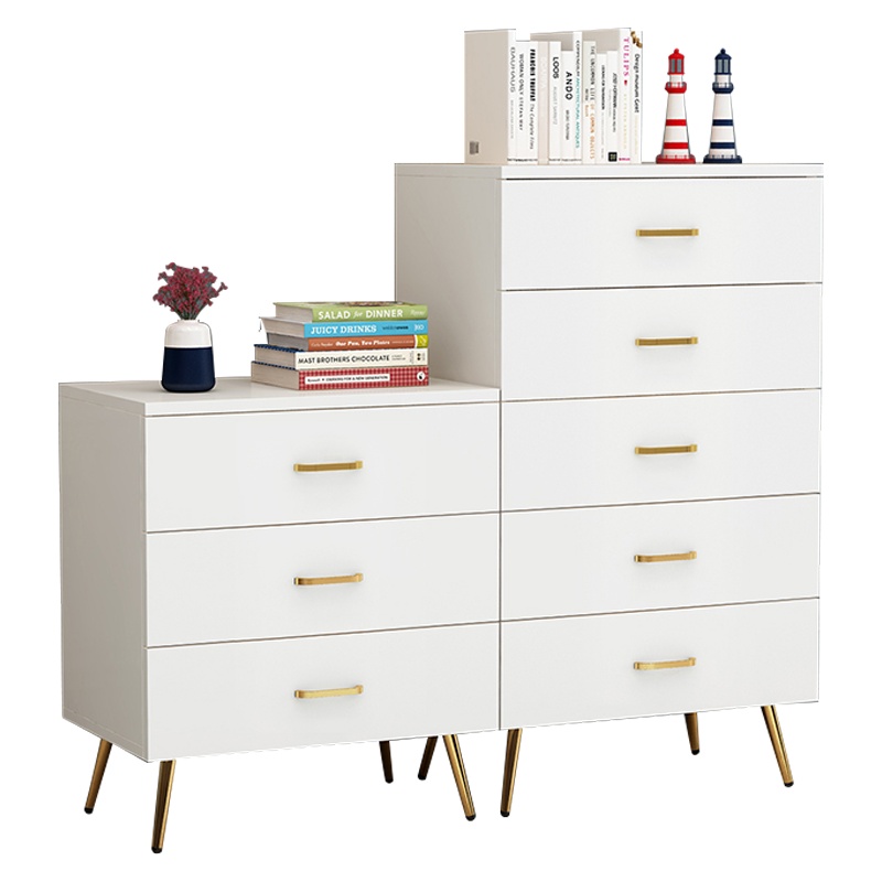 铭威盾五斗柜轻奢卧室收纳柜实木五斗橱家用客厅靠墙储物柜子抽屉柜