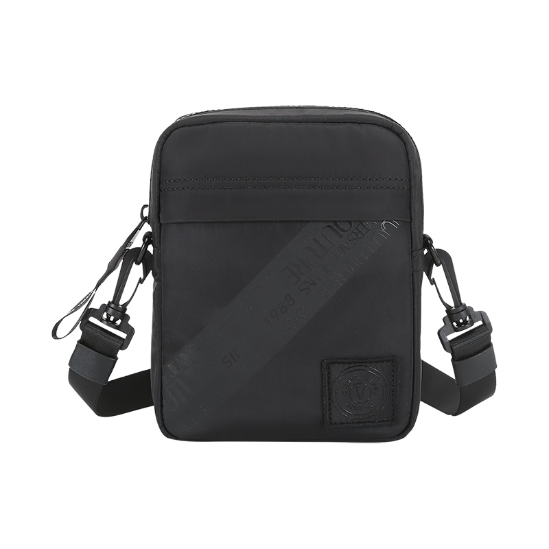 范思哲 VERSACE JEANS COUTURE 男士 织物单肩斜挎包小号71YA4B73 ZS105