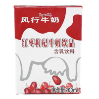 风行 红枣枸杞 牛奶饮品 200ML*12 整箱
