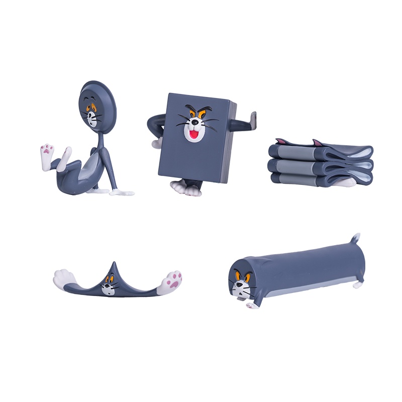 梦幻工场 手办动漫玩具盲盒 猫和老鼠手办玩具 第二弹5款汤姆猫杰瑞公仔模型摆件 加随机款1个