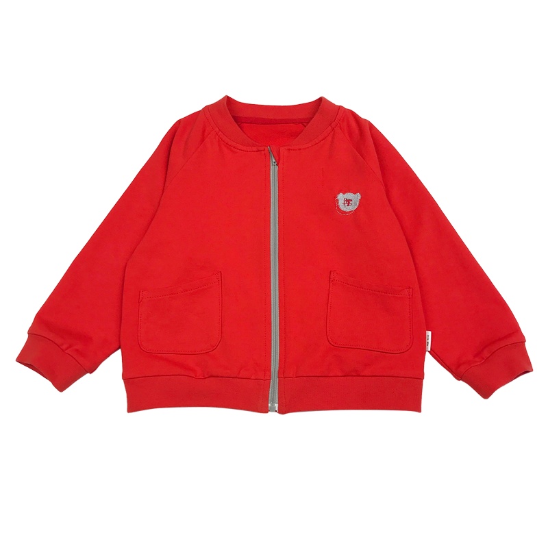 洛克泰迪针织外套2020新款开衫男童休闲上衣拉链衫