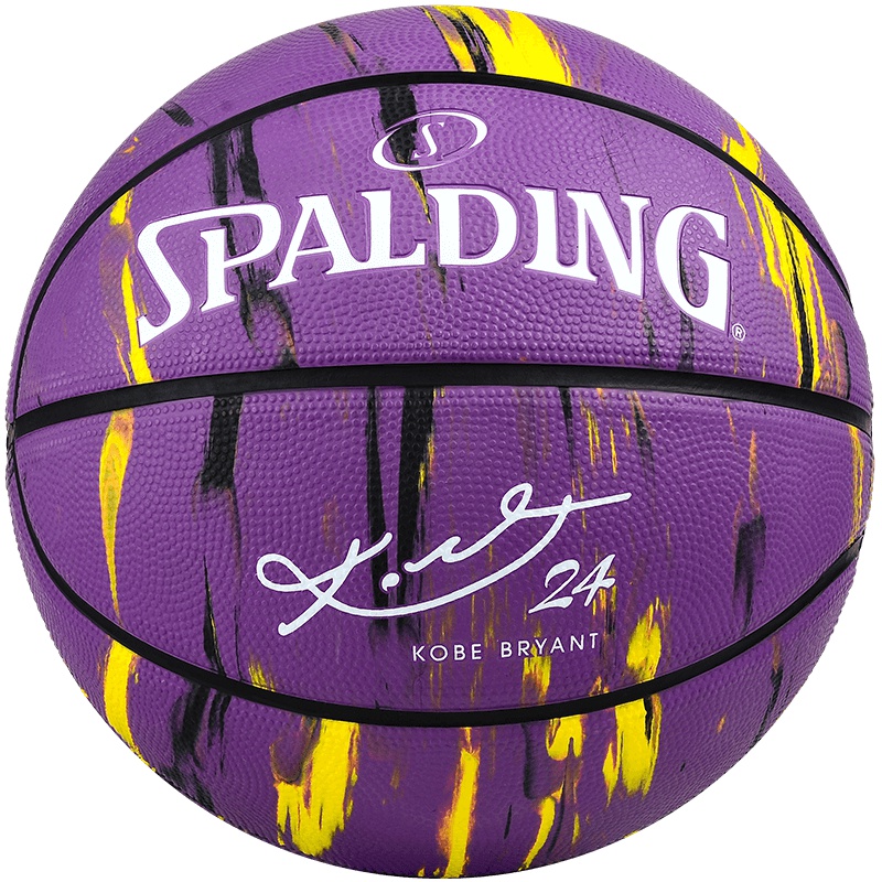斯伯丁（SPALDING）篮球科比典藏Infusion系列7号标准蓝球 橡胶材质