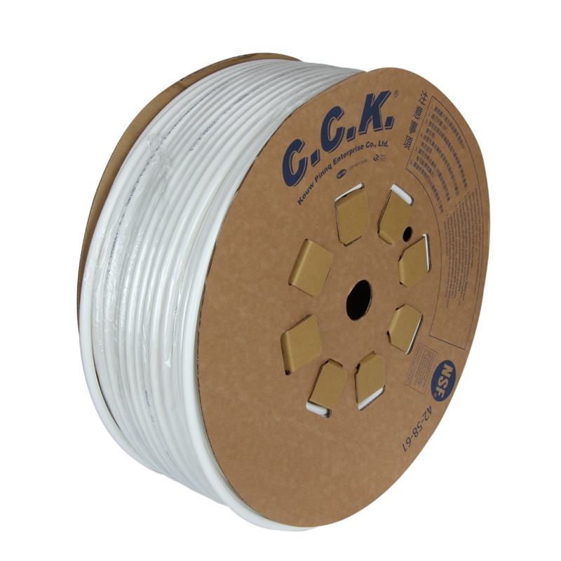 欧美星净水器水管 纯水机饮水管 直饮机水龙头 3分CCK管3分PE管 饮水机配件软管 白色3分CCK管 外径0.95CM