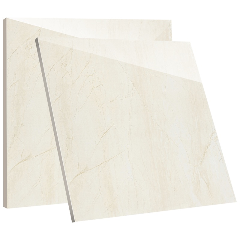 鹰牌瓷砖 全抛釉地砖 客厅卧室瓷砖 防滑地板砖 釉面砖 君子白玉