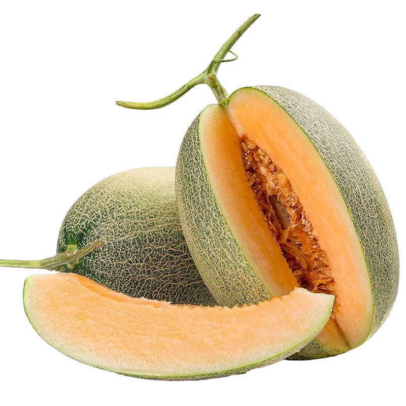 冠町 海南新鲜哈密瓜 当季现摘西州蜜甜瓜 新鲜水果 一个装