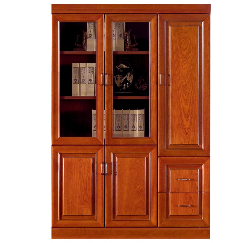 首指（SZ）木质文件柜/办公柜/三门书柜E-8103右木门