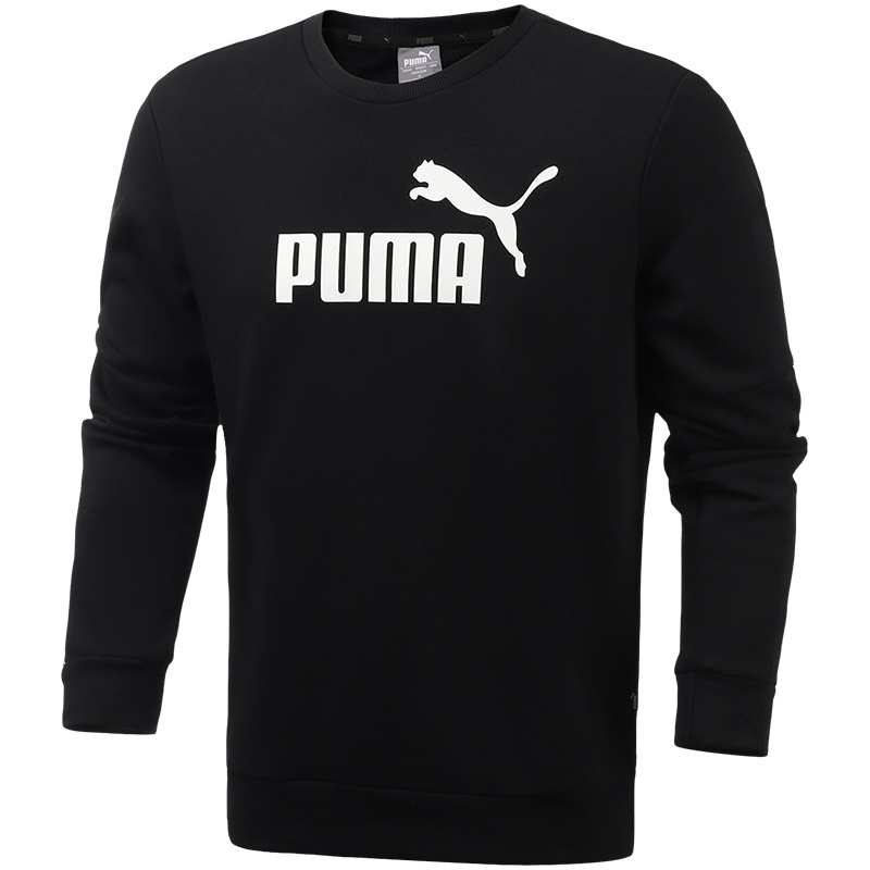 PUMA彪马男装运动服休闲针织套头衫圆领卫衣58043701