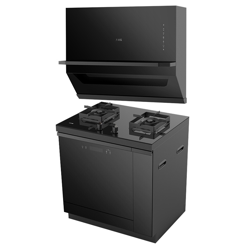 万家乐集成灶22立方爆炒风 智能自干洗油烟机 分体家用洗碗机集成烹饪中心自清洗燃气灶JJZT-KMW221B