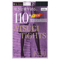 日本进口 厚木 ATSUGI 【两双装】 110D 远红外线 塑型发热 春秋款丝袜连裤袜 FP11102