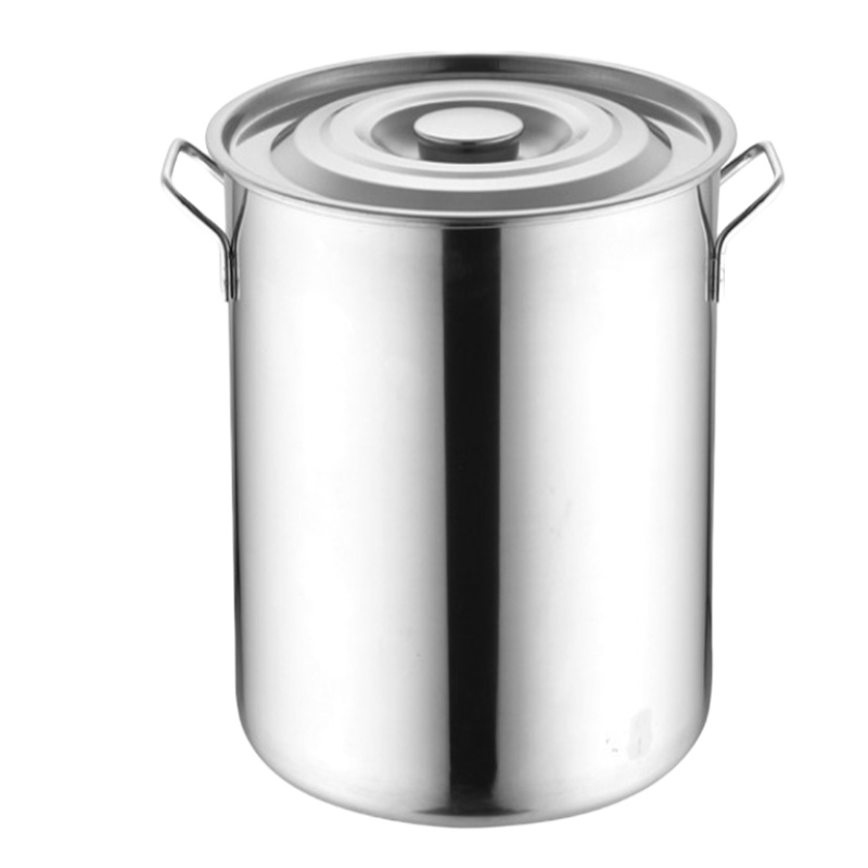 不绣钢米桶带盖35*50cm